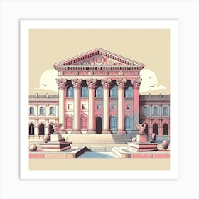 Palace Architecture Building Castle Art Print