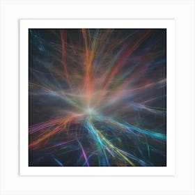 Abstract Fractal 4 Art Print