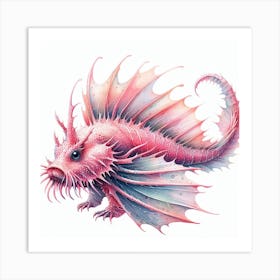 Fantasy fish Art Print