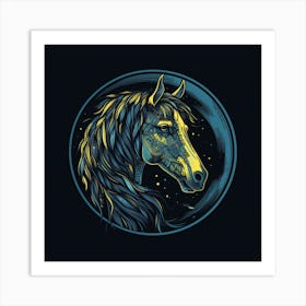 Horse Head Art Print