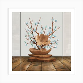 Magnolia Tree Art Print