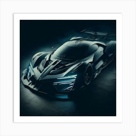 Futuristic Sports Car 154 Poster