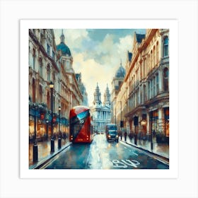 Streets Of London Art Print