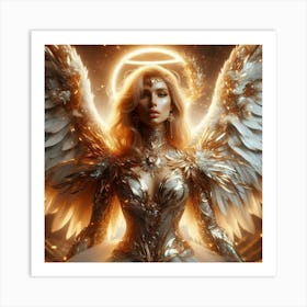 Angel Wings 20 Art Print
