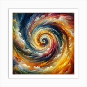 Abstract Painting 9 Art Print