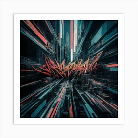 Graffiti Art 5 Art Print