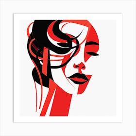 Portrait Of A Woman 20 Art Print