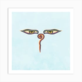 Buddha Enlightenment Art Print