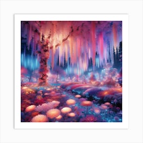 Fairy Forest 3 Art Print