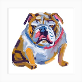 Bulldog 03 Art Print