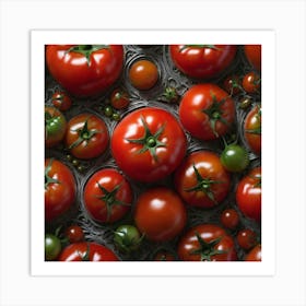 Red Tomatoes 1 Art Print