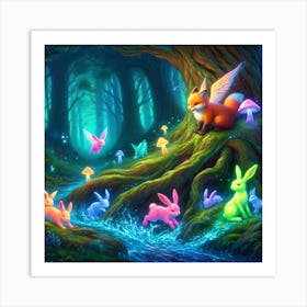 Fairy Forest 9 Art Print