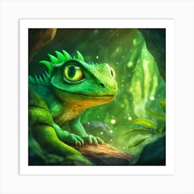 Lizard 3 Art Print