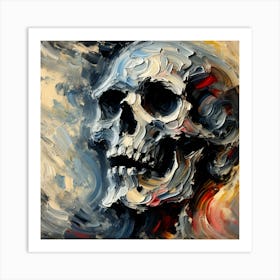 Skull Art Print