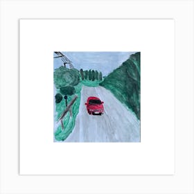 The Highway Art Print