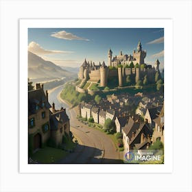 Castle Art Print