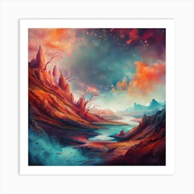 River charms Art Print