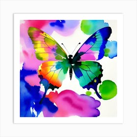 Colorful Butterfly 82 Art Print