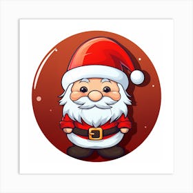 Santa Claus 5 Art Print