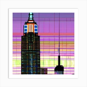 New York City Skyline Art Print