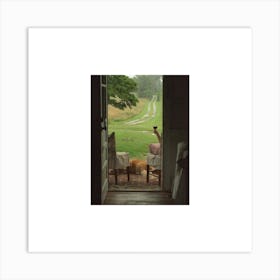 Doorway To The Country Art Print