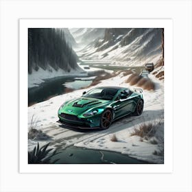 Aston Martin Vantage Art Print