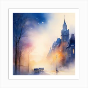 Of A City Art Print