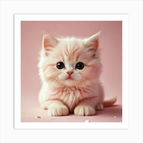 Cute Kitten 2 Art Print