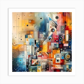 Abstract Painting 70 Art Print