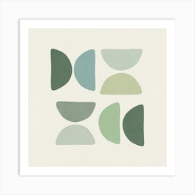 Geometric Shapes 8 2 Art Print