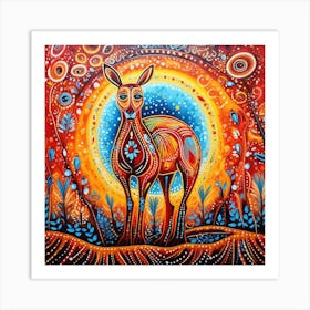 Kangaroo 4 Art Print