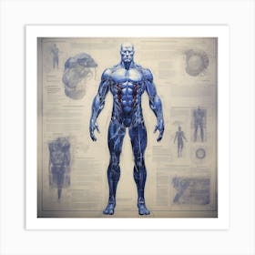 Ncmoore Superhuman Blueprints 4871bc06 0eeb 400d A94f 99dea3dfd122 Art Print