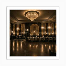 Ballroom 1 Art Print