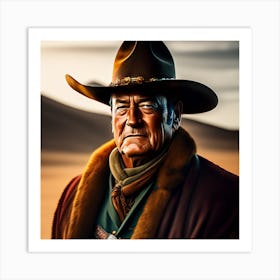 John Wayne Art Print