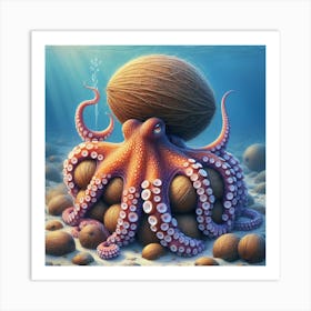 Octopus 4 Art Print