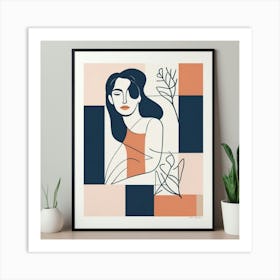 Default Minimal Matisse 3 Art Print 2 Art Print