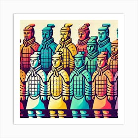 Terracotta Army 1 Art Print