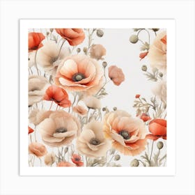 Poppies Art Print