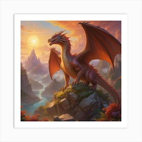 Dragon 13 Art Print