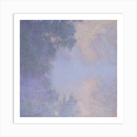 Branch Of The Seine Near Giverny, Claude Monet Art Print