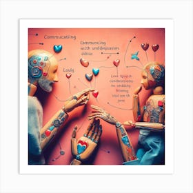 Communication And Understanding Art Print