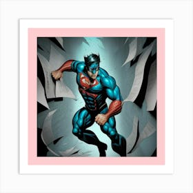 Superman Art Print