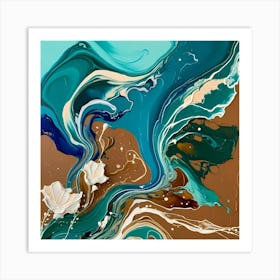 Abstract Painting 9 Art Print