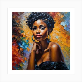 African Woman 4 Art Print