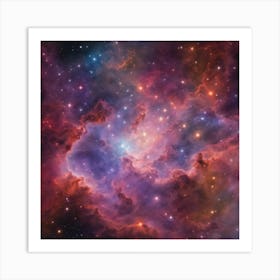 32068 Radiant Nebula, Star Clusters And Gas Clouds Shini Xl 1024 V1 0 Art Print