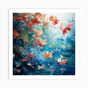 Autumn Leaves 7 Art Print