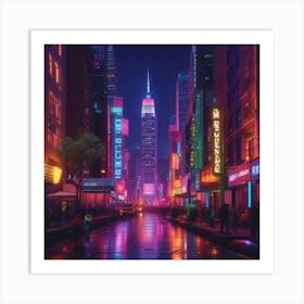 New York City 02 Art Print