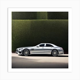 Mercedes S-Class Art Print