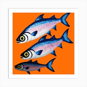 Three Fish 2 Art Print