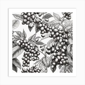 Coffee Berries 10 Art Print